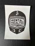 Mental Health Motorbike Helmet Design Stickers